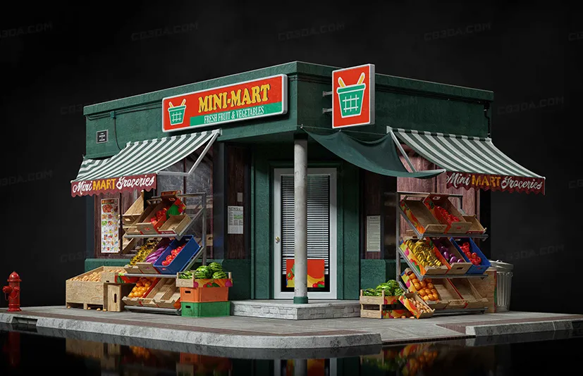 街道店面门店陈列-Storefronts