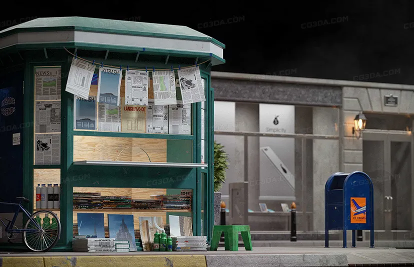 街道店面门店陈列-Storefronts