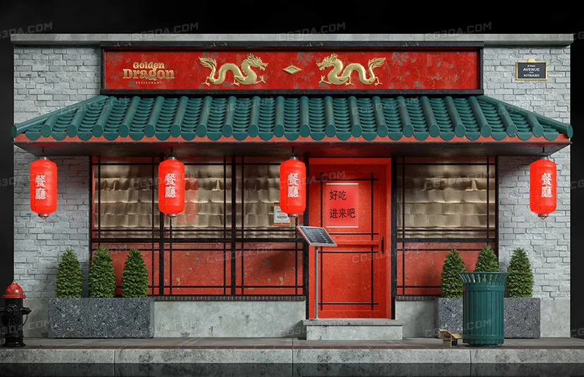 街道店面门店陈列-Storefronts