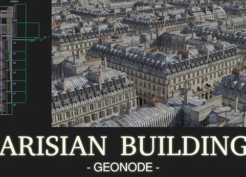 巴黎建筑 -Parisian Buildings