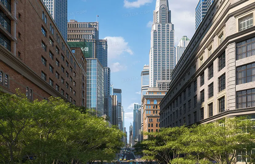 曼哈顿现代建筑-manhattan