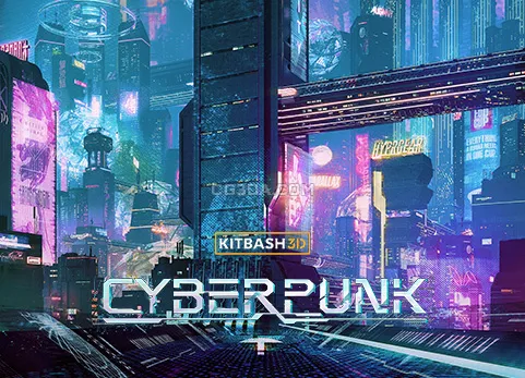赛博朋克建筑模型-Cyberpunk