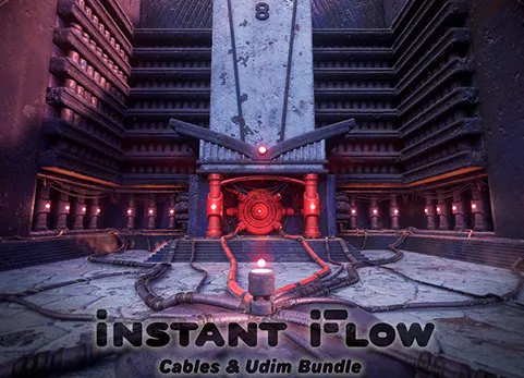 Blender专业线缆电线建模插件 InstantFlow - Pro Pack