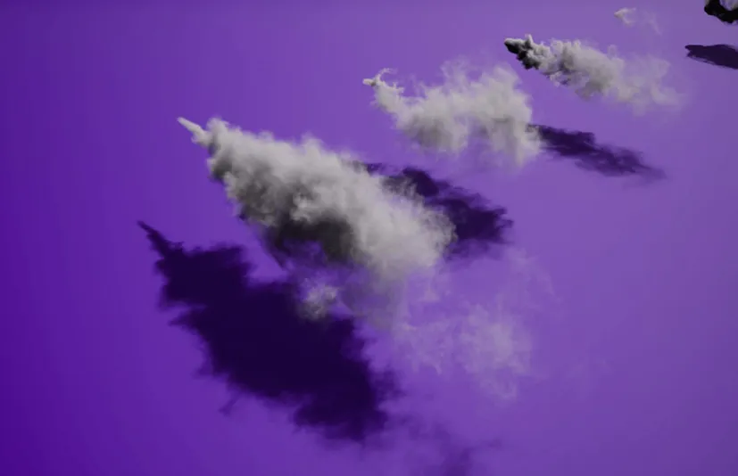 烟雾爆炸特效 - Smoke Burst FX VDB