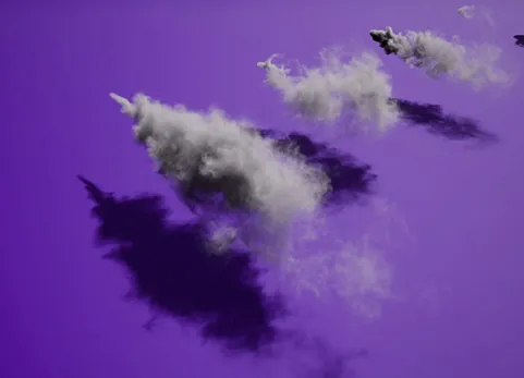 烟雾爆炸特效 - Smoke Burst FX VDB