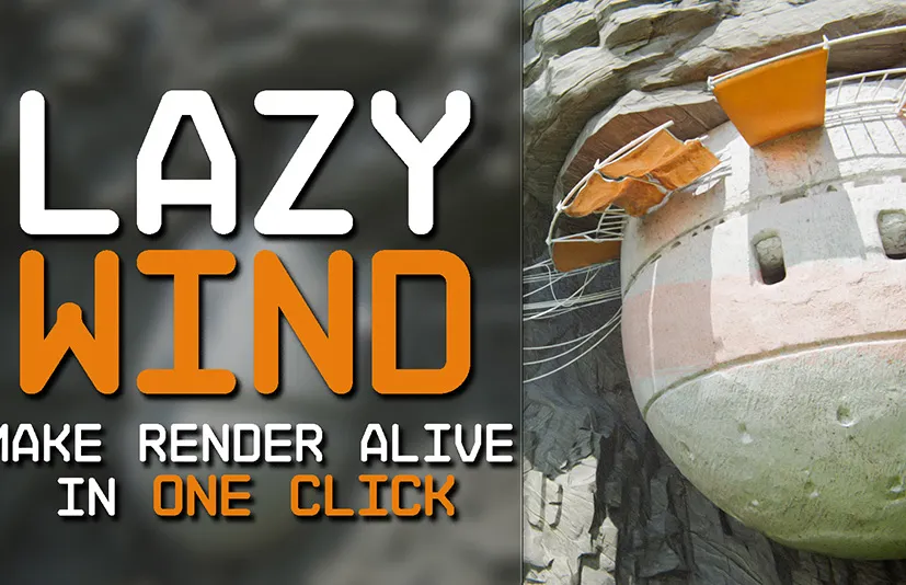 blender一键式风力发电机 - Lazy Wind v1.0