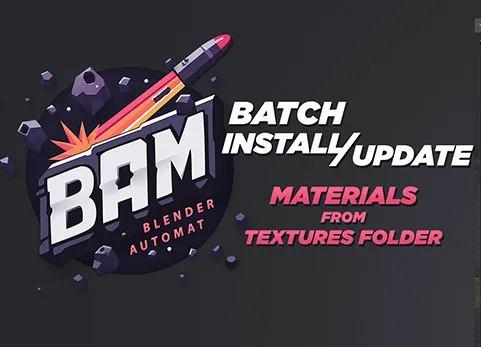 Blender批量材质更新工具 - Automat