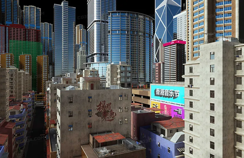 香港城市-Hong Kong