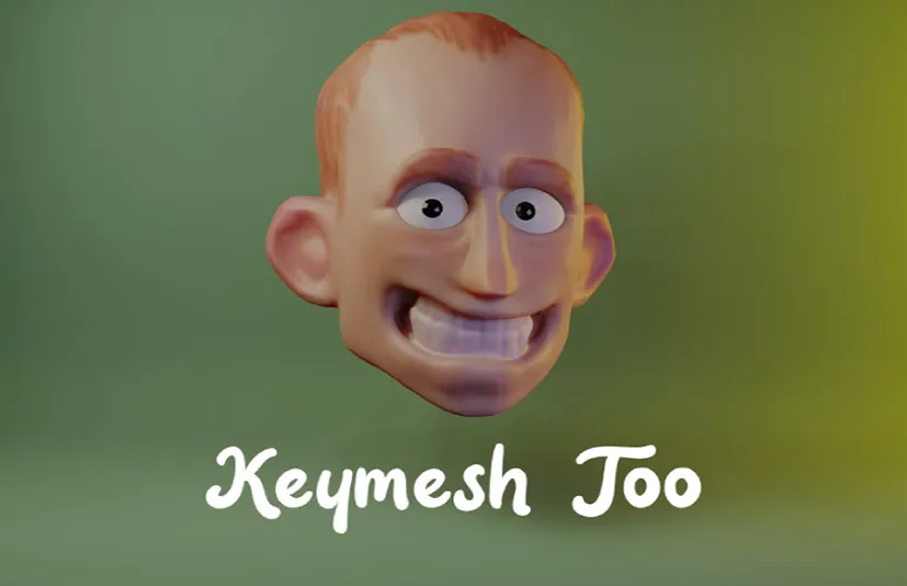 Blender插件Keymesh Too v2.3.1定格动画效果