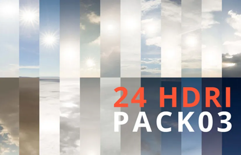 HDRi 专业包 03 Real Light 24 HDRi Pro pack 03