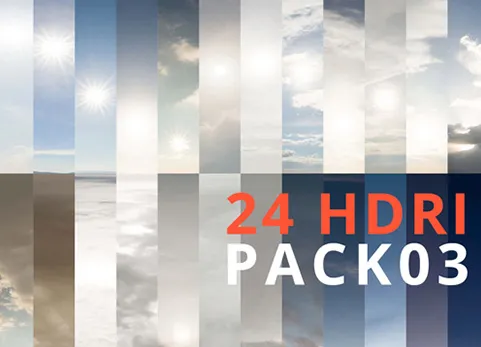 HDRi 专业包 03 Real Light 24 HDRi Pro pack 03