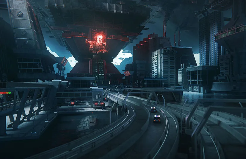 kitbash野兽派城市2055 - Brutalist 2055
