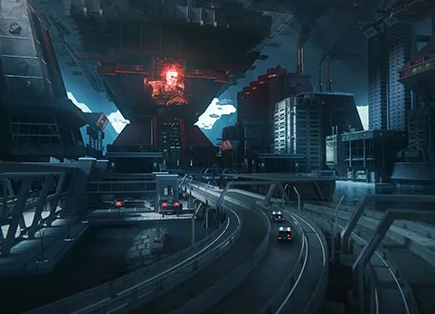 kitbash野兽派城市2055 - Brutalist 2055