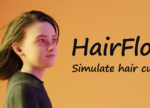 模拟Blender的新毛发系统 - Hairflow 1.2.2