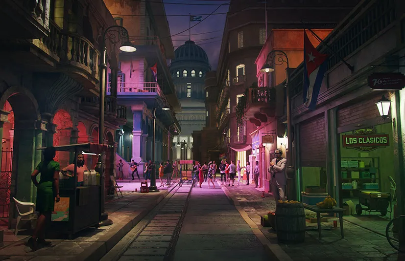 Kitbash3D哈瓦那之夜 - Havana Nights