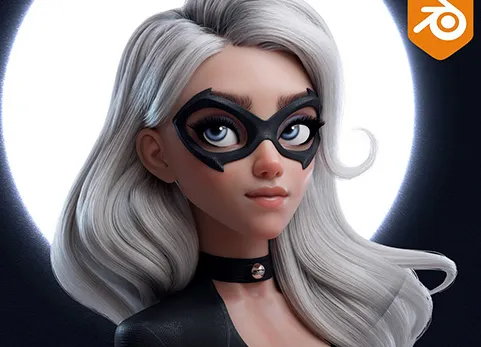 Blender发型编辑最新头发插件 Hair Wrangler v1.1.1