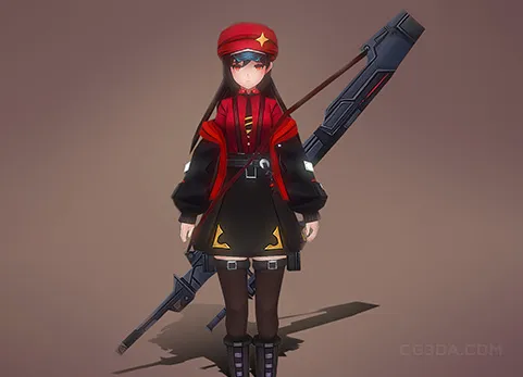 二次元女角色