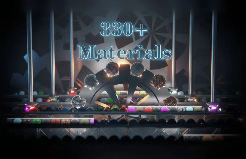 Blender高级材质包 - Advanced Material Pack