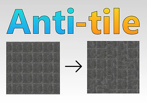 Blender处理无缝贴图插件 Anti-Tile 1.6