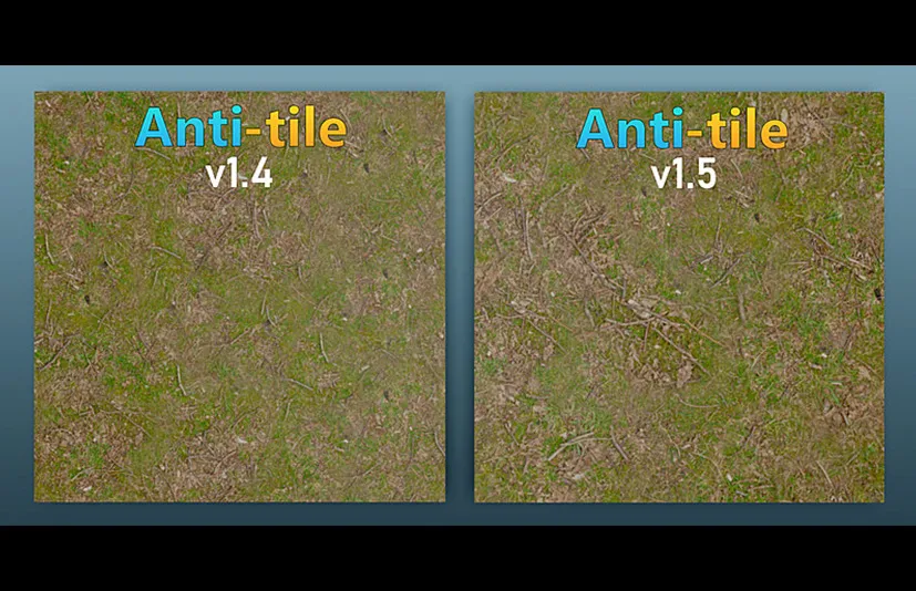 Blender处理无缝贴图插件 Anti-Tile 1.6