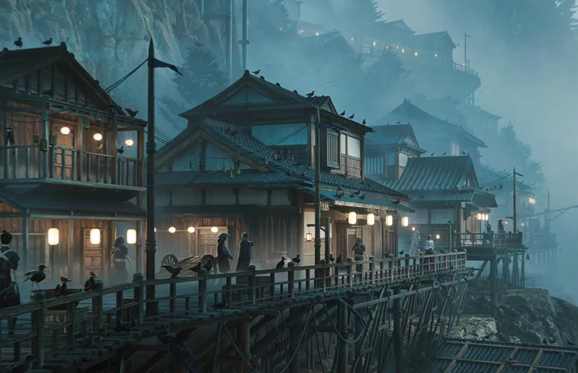 日本乡村 - Japanese Village Kitbash Resources