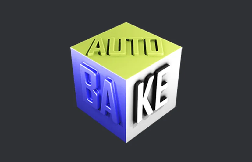 Blender自动烘焙插件 Autobake Tools V1.1.5