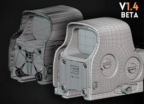 Blender布尔四边形拓扑插件 - Bqr Boolean Quad Ready