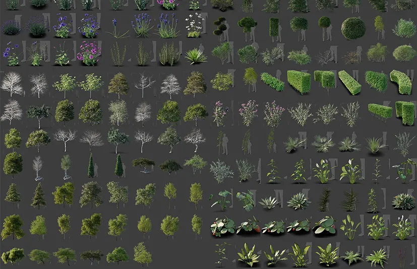 自然生态植物资产包+插件 - BagaPie v11.0.6
