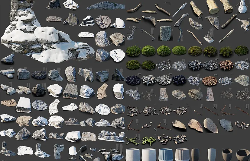 自然生态植物资产包+插件 - BagaPie v11.0.6