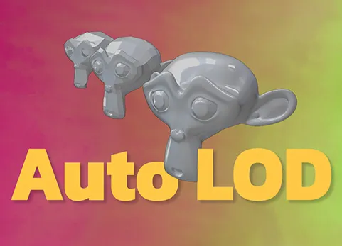 Blender自动LOD插件 Auto Lod v1.1