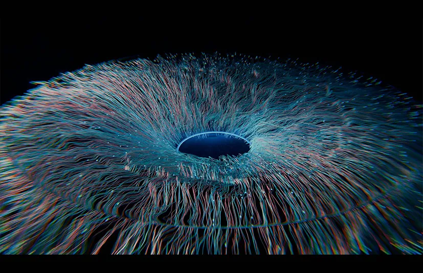 Blender使用几何节点的量子环 - Eye Effect Using Geometry Nodes - Rate it