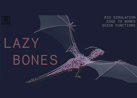 Blender懒人骨骼插件 - Lazy Bones v1.0