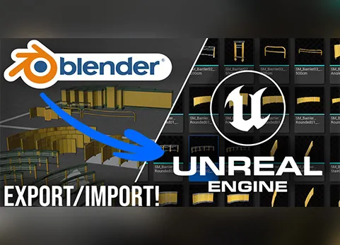 Blender和UE互导插件 - Blender For Unreal Engine v4.3.12