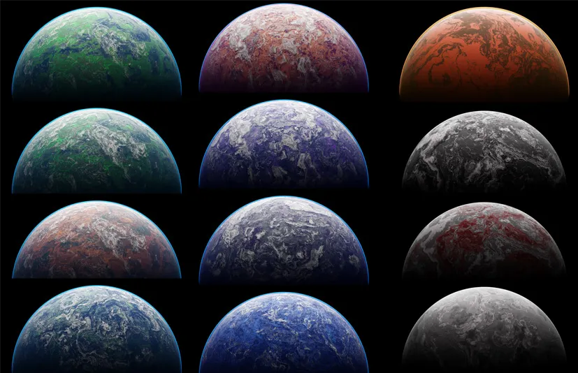 Blender星球生成插件 - Planetarium V2.5