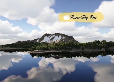 Blender天空预设插件 - Pure-Sky Pro v7.0.25