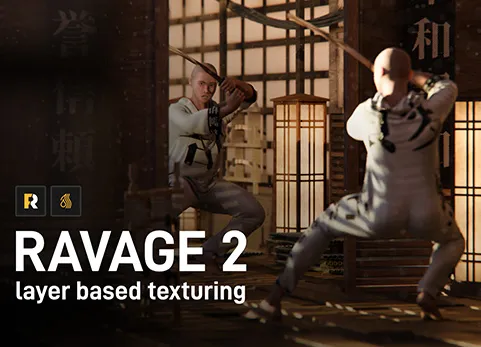 类似SP的图层材质绘制插件 - Ravage 2.2.1中文版