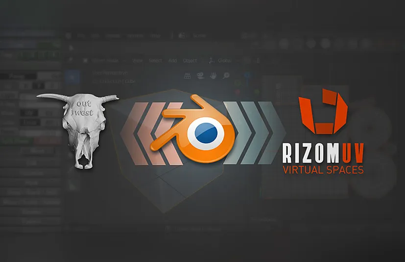 Blender和Rizomuv & UVLayout桥接插件 - Blender To RizomuvUvlayout [B2Ruvl] v0.1.8