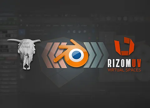 Blender和Rizomuv & UVLayout桥接插件 - Blender To RizomuvUvlayout [B2Ruvl] v0.1.8