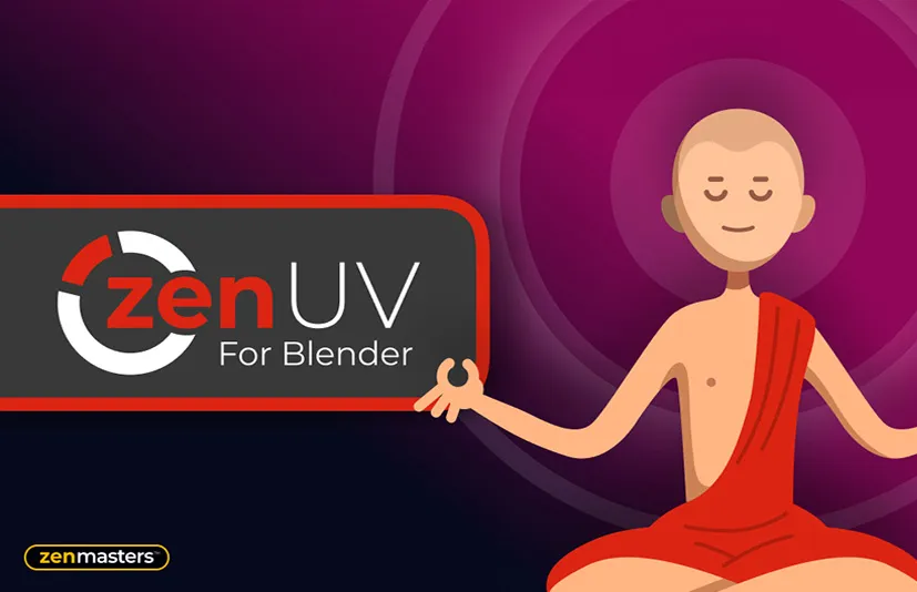 快速智能UV拆解优化工具 - Zen Uv V5.0.3.0