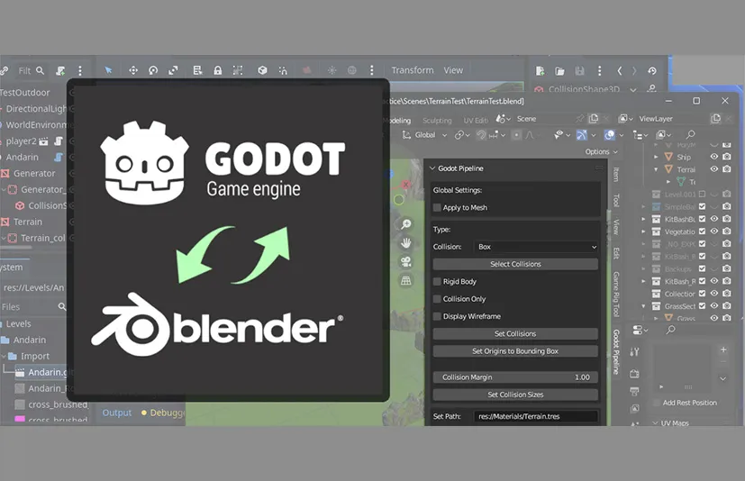 Blender to Godot 4 Pipeline Addon v2.1