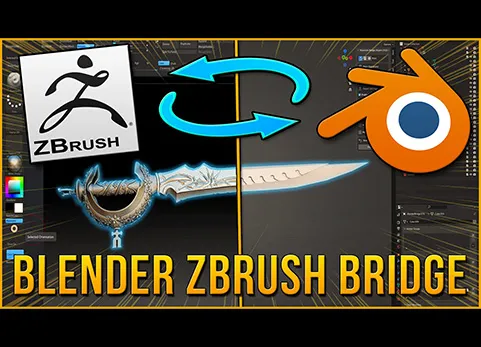 Blender Zbrush桥接插件 Blender to Zbrush Bridge V1.1