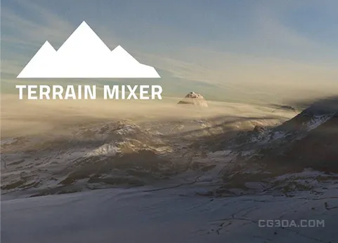 Blender地形混合插件（含资产）-Terrain Mixer v3.1