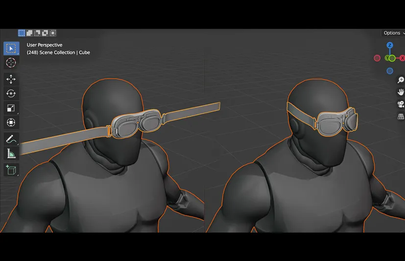 Blender模型贴合吸附插件 Conform Object v1.5.1