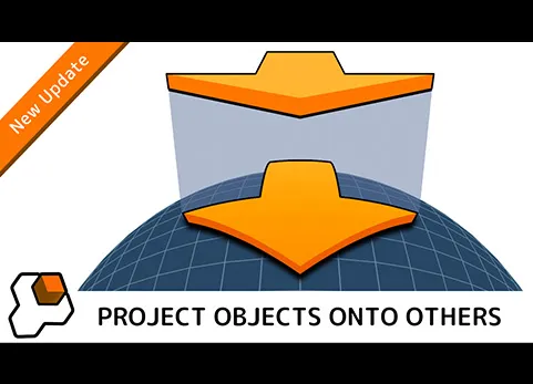 Blender模型贴合吸附插件 Conform Object v1.5.1