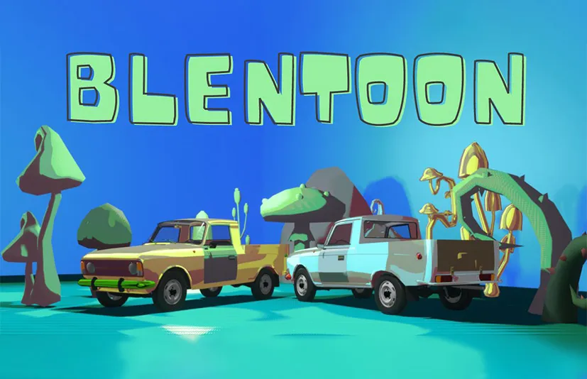 Blender卡通漫画渲染动画材质库插件 - Blentoon Addon v1.0