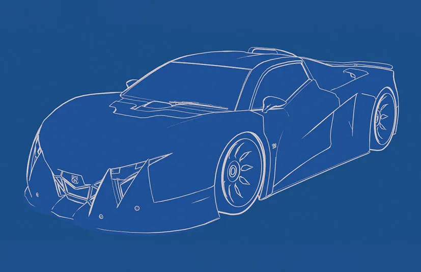 Blender蓝图线框设计图渲染插件 Blueprint Maker V1.0.0