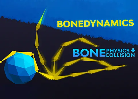 Blender骨骼真实物理模拟 - Bonedynamics Pro v1.6.0