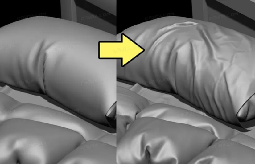78组Zbrush布料笔刷织物纹理雕刻笔刷合集（C4D可用）