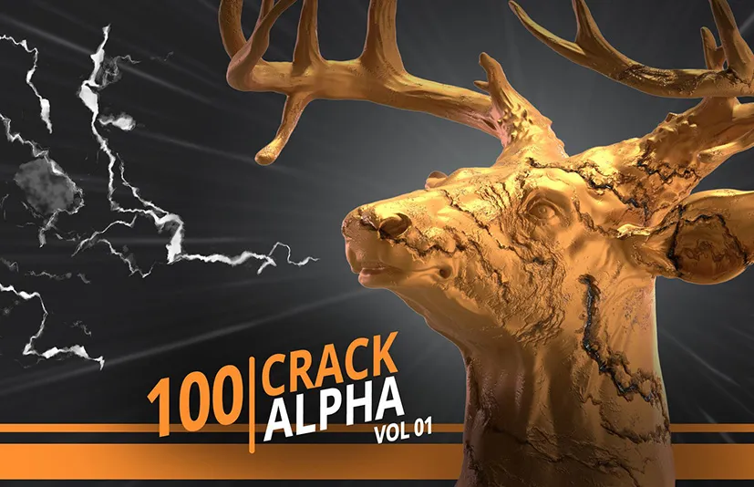 破损裂痕 - 100 Crack Alpha - Vol 01