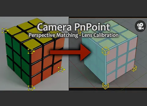 Blender摄像机点投射插件 Camera PnPoint V0.0.5